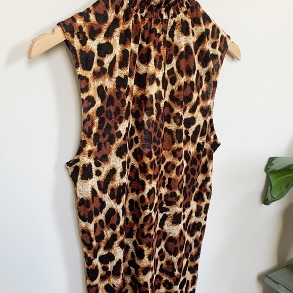 Generation Love Lacey Leopard Print Mock Neck Top - Picture 9 of 11